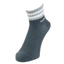 ヤックパック(YAK PAK)(メンズ)靴下 TOPライン SH ショートソックス 25-27センチ チャコールグレー 34E15503G 抗菌防臭 メッシュ ...