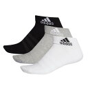 アディダス（adidas）（レディース）パフォーマンス3Pショートソックス FXI63-DZ9364