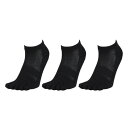 クー(Coo.)(レディース)靴下 消臭 5指ソックス 3足組 BLK3 895CO5GSA0027 黒 22-25センチ BLK 吸汗速乾 消臭 防臭 抗菌 新調 新学期 新生活
