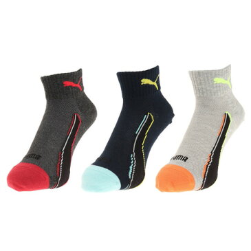プーマ(PUMA) キッズ アンクルソックス 3足組 4296619-20 (キッズ)