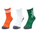 アンダーアーマー(UNDER ARMOUR)(キッズ)パフォーマンス テック クルー ソックス 3足組 1379521 309 ジュニア 子供