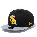 ニューエラ(NEW ERA)(メンズ、レディース)帽子 9FIFTY 福岡ソフトバンクホークス キャップ 14524933