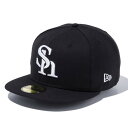 ニューエラ(NEW ERA)(メンズ、レディース)帽子 キャップ 59FIFTY 福岡ソフトバンクホークス 黒 S-Lサイズ(57-59cm) 14525187...