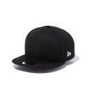 ニューエラ(NEW ERA)(メンズ)帽子 9FIFTY ベーシック キャップ 14524969 57.7-61.5cm 黒