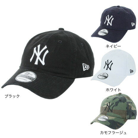 ニューエラ（NEW ERA）（メンズ）帽子 キャップ 920 Cloth Strap Washed Cotton 11308518 11308519 11308520 11308523 日よけ ニューヨーク・ヤンキース MLB