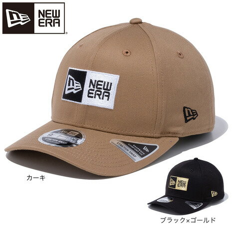 ニューエラ（NEW ERA）（メンズ）9FIFTY ストレッチスナップ ボックスロゴ キャップ 13552071 13552072 帽子