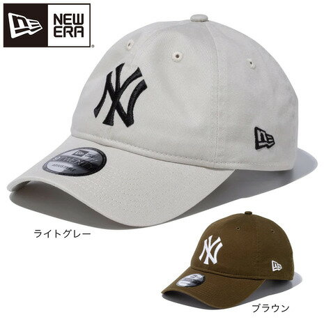 ニューエラ（NEW ERA）（メンズ、レディース）キャップ 9TWENTY ウォッシュドコットン 13552109 13552112 ニューヨーク・ヤンキース MLB 大きいサイズ