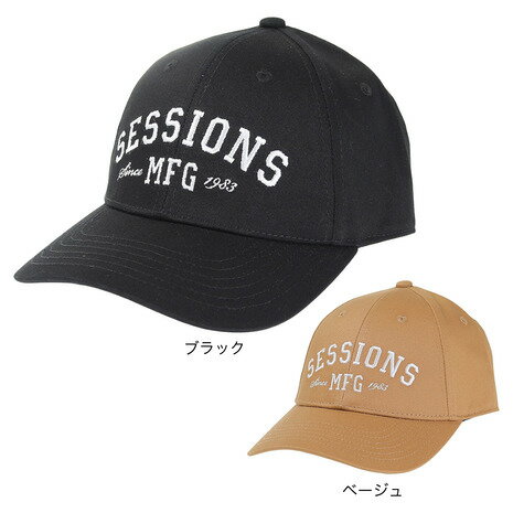 セッションズ（SESSIONS）（メンズ）ARCH ロゴ キャップ 22100237 帽子