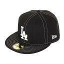 ニューエラ（NEW ERA）（メンズ）59FIFTY White Stitches ロサンゼルス・ドジャース 14109896