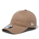 ニューエラ(NEW ERA)(メンズ、レディース)帽子 9TWENTY ロングバイザー ノンウォッシュコットン ベーシック キャップ 14525071