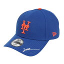 ニューエラ(NEW ERA)(メンズ、レディース)キャップ 9FORTY MLB Signature ニューヨーク・メッツ 千賀滉大 14517912 ロイヤルブルー(4)