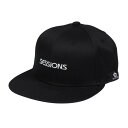 【最大7万ポイントバック!要エントリー&抽選★5/10限定】セッションズ(SESSIONS)(メンズ)帽子 ベーシック ロゴ BB キャップ 24080276 BLK フリーサイズ 黒(4)