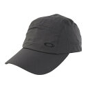 オークリー(OAKLEY)(メンズ)帽子 ESSENTIAL JET キャップ 黒 57.5cm FOS902068-01N スポーツキャプ 吸汗 速乾 接触冷...
