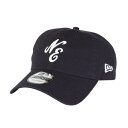 ニューエラ(NEW ERA)(メンズ、レディース)帽子 キャップ 920 Washed Duck 紺 56-60cm 14388746 スポーツキャップ ランニ...
