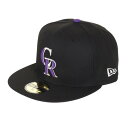 ニューエラ(NEW ERA)(メンズ、レディース)59FIFTY MLB オンフィールド コロラド・ロッキーズ ゲーム キャップ 13555003
