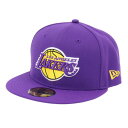 ニューエラ(NEW ERA)(メンズ、レディース)キャップ 59FIFTY ロサンゼルス・レイカーズ 13562248 帽子 大きいサイズ