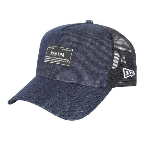 ニューエラ（NEW ERA）（メンズ レディース）キャップ 9FORTY A-Frame トラッカー Denim ウーブンパッチ 14109669 帽子