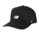 ニューバランス(new balance)(メンズ、レディース)帽子 47 Hitch キャップ 黒 55-59cm LAH00351BK スポーツキャップ