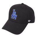 フォーティーセブン(47)(メンズ)キャップ DODGERS 47 MVP BLACK BLUE B-MVP12WBV-BKR MLB ロサンゼルス・ドジャース