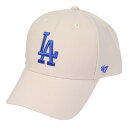 フォーティーセブン(47)(メンズ)キャップ DODGERS 47 MVP BONE B-MVP 12WBV-BN MLB ロサンゼルス・ドジャース