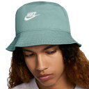 ナイキ(NIKE)(メンズ、レディース)ハット エイペックス フューチュラ ウォッシュ加工 バケットハット 緑 M-Lサイズ FB5381-017 バケハ 帽子