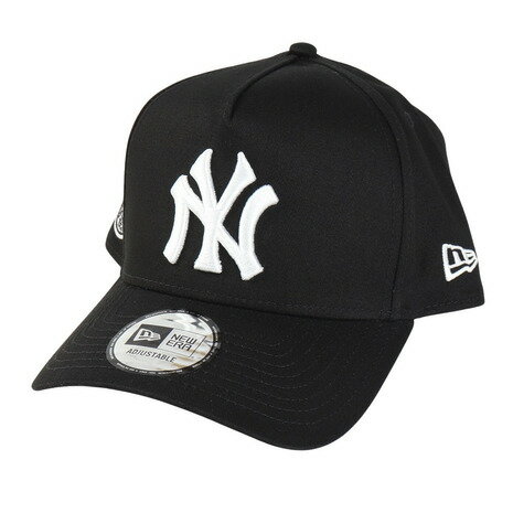 ニューエラ(NEW ERA)(メンズ、レディース)9FORTY A-Frame MLB Black & White ニューヨーク ヤンキース クーパーズタウン キャップ 14307496