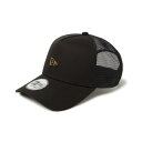 ニューエラ(NEW ERA)(メンズ、レディース)メッシュキャップ 9FORTY A-Frame トラッカー Metal Flag 黒 14388624 メッシ...
