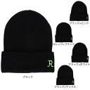 ライズ(RYZ)(メンズ)ニット帽 ブラックシリーズカフワッチ RZ20ST23FW0026 フリーサイズ 防寒