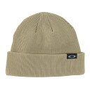 オークリー(OAKLEY)(メンズ)帽子 ESSEN マルチ ビーニー FOS901861-7B5 ニット帽 ベージュ