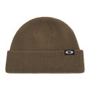 オークリー(OAKLEY)(メンズ)帽子 ESSEN マルチ ビーニー FOS901861-83C ニット帽 ブラウン