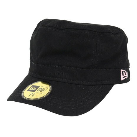 ニューエラ(NEW ERA)(メンズ、レディース)WM-01 ダックコットン ブラック ピンクフラッグ 13561915 ニューエラ(NEW ERA)(メンズ、レディース)WM-01 ダックコットン ブラック ピンクフラッグ 13561915