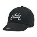 アンダーアーマー(UNDER ARMOUR)(レディース)キャップ フェイバリット ハット 1369790 003 55-57cm 黒