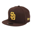 ニューエラ(NEW ERA)(キッズ)ジュニア キャップ Youth 9FIFTY サンディエゴ・パドレス 14524527 帽子 子供 52cm-55.8cm...