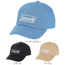 コールマン（Coleman）（キッズ）キッズ ベーシックツイルキャップ 121-0012