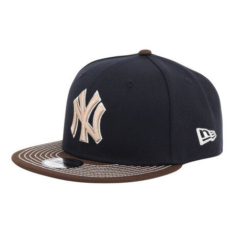 ニューエラ（NEW ERA）（キッズ）帽子 キャップ キッズ Youth 9FIFTY 2-Tone ニューヨーク・ヤンキース 紺 ネイビー 14671579