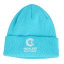 ジローム(GIRAUDM)(キッズ)ジュニア ニット帽 刺しゅうカフワッチ CP3F0017-WA899-GRST SAX 子供 フリーサイズ 赤 レッド