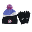 ナイキ(NIKE)(キッズ)ニット帽 NAN ピークビーニー&グローブ ニットビーニー手袋セット 8A3062-023 防寒