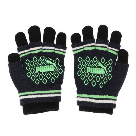 プーマ(PUMA) 手袋 防寒 ツーレイヤード マジック グローブ ネイビー 4168008 (キッズ)バーゲン サッカー 用品 セール