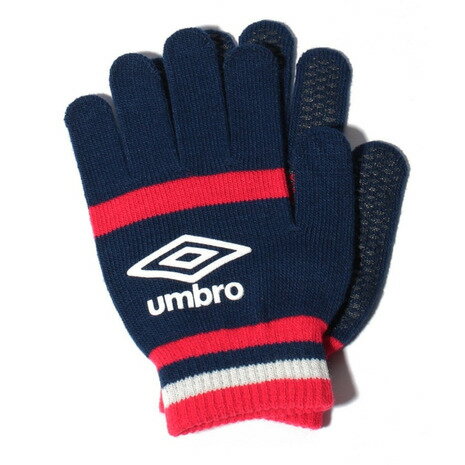 アンブロ UMBRO キッズ 手袋 防寒 ジュニア マジックニットグローブ UUDSJD56 NVRD