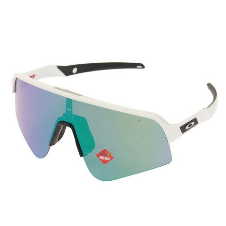 オークリー（OAKLEY）（メンズ、レディース）スポーツサングラス SUTRO LITE SWEEP Matte White/Prizm Road Jade 9465-0439 UV