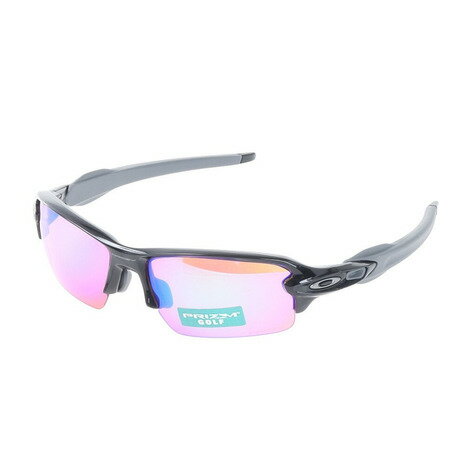 オークリー（OAKLEY）（メンズ、レディース）サングラス FLAK 2.0 Polished Black Ink/Prizm Golf 9271-0561 ケース付 UV