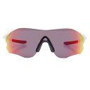 オークリー(OAKLEY)(メンズ)サングラス EV ZERO PATH Polished White/Prizm Road 9313-0438 ケース付 UV