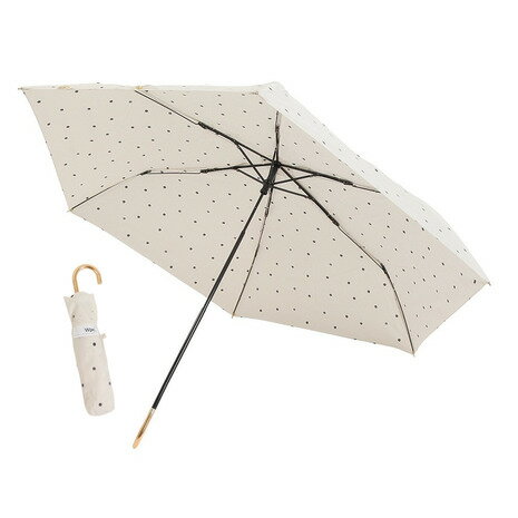 ワールド パーティー(W.P.C)(レディース)雨傘 折りたたみ傘 ミルキードット ミニ 6375-011-002 オフ