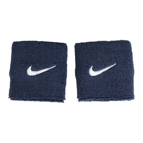 【ポイント10倍！要エントリー★11/25-27 01:59まで】ナイキ（NIKE）（メンズ、レディース）リストバンド スウッシュ クラシック 2P 紺 ネイビー BN3000-463
