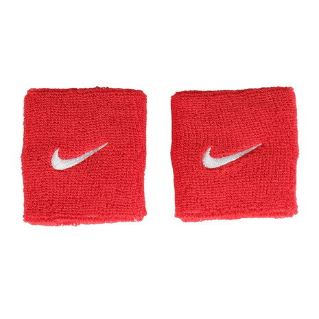 【ポイント10倍！要エントリー★11/25-27 01:59まで】ナイキ（NIKE）（メンズ、レディース）リストバンド スウッシュ クラシック 2P 赤 レッド BN3000-610