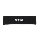 ニューエラ(NEW ERA)(メンズ、レディース)ヘッドバンド NEW ERA ブラック×ホワイト 14164451