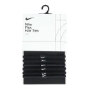 【最大7万ポイントバック!要エントリー&抽選★5/10限定】ナイキ(NIKE)(メンズ、レディース、キッズ)ヘアゴム フレックスヘアタイ 6パック BN2085...