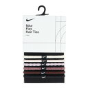 【最大7万ポイントバック!要エントリー&抽選★5/10限定】ナイキ(NIKE)(メンズ、レディース、キッズ)ヘアゴム フレックスヘアタイ 6パック BN2085...