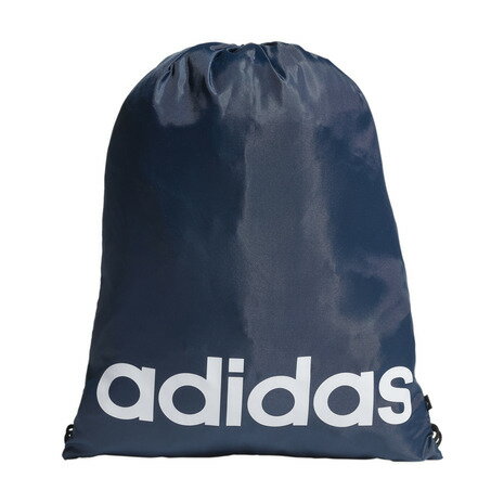 アディダス（adidas） ナップザック エッセンシャルズ ロゴ ジムサック 16L ネイビー 60158-GN1924 スポーツバッグ （メンズ、レディース）