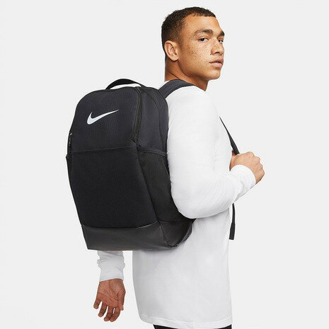 ナイキ（NIKE） リュック ブラジリア バックパック 9.5 M 24L 黒 ブラック DH7709-010 （メンズ、レディース）